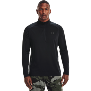 Under Armour Pánske Tričko Tech 2.0 1/2 Zip Black SS Under Armour Pánske Tričko Tech 2.0 1/2 Zip Black SS