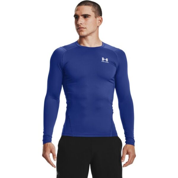 Under Armour Tričko HG Armour Comp LS Blue XXL Under Armour Tričko HG Armour Comp LS Blue XXL