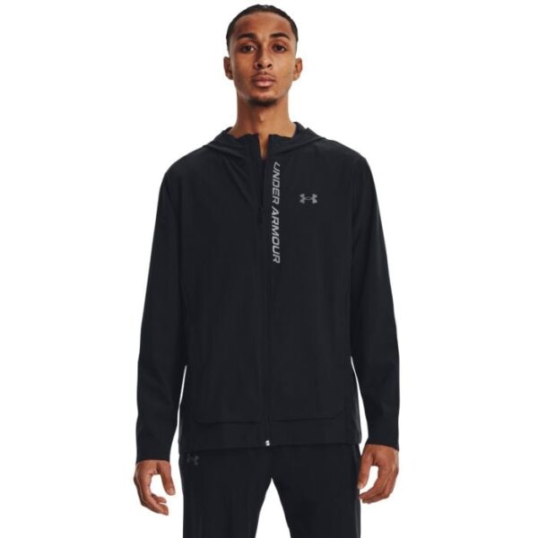 Under Armour Pánska bunda Outrun The Storm Jacket Black M Under Armour Pánska bunda Outrun The Storm Jacket Black M
