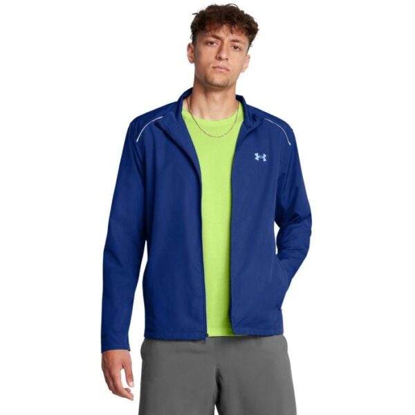 Under Armour Pánska bunda Launch Jacket Blue M Under Armour Pánska bunda Launch Jacket Blue M