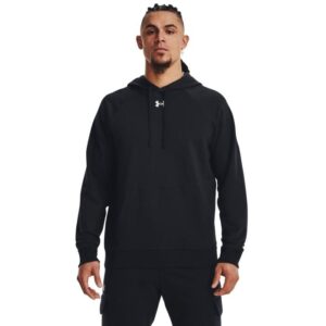 Under Armour Mikina UA Rival Fleece Hoodie Black MM Under Armour Mikina UA Rival Fleece Hoodie Black MM
