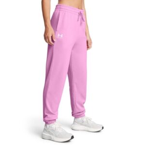 Under Armour Dámske tepláky UA Rival Terry Jogger Pink XSXS Under Armour Dámske tepláky UA Rival Terry Jogger Pink XSXS