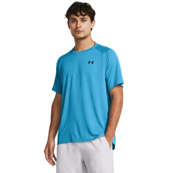 Under Armour Tričko Tech Textured SS Blue SS Under Armour Tričko Tech Textured SS Blue SS
