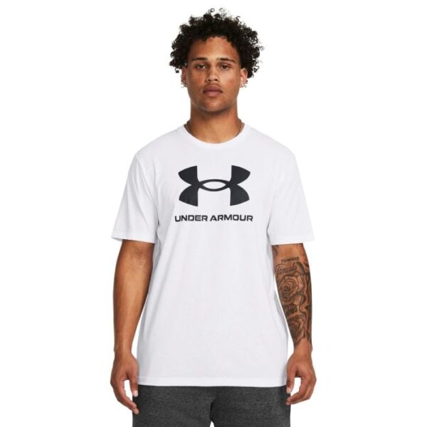 Under Armour Tričko Sportstyle Logo Update SS White XXL Under Armour Tričko Sportstyle Logo Update SS White XXL