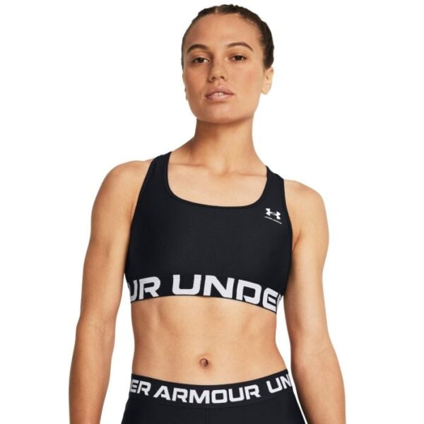 Under Armour Podprsenka HG Authentics Mid Branded Black M Under Armour Podprsenka HG Authentics Mid Branded Black M