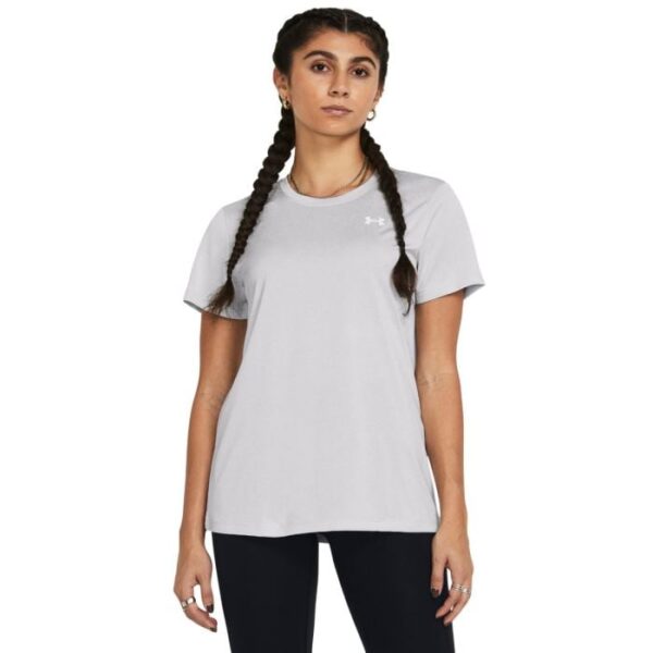 Under Armour Women‘s t-shirt Tech SSC- Twist Grey MM Under Armour Women‘s t-shirt Tech SSC- Twist Grey MM