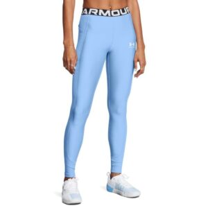 Under Armour Dámske legíny HeatGear Rib Legging Blue SS Under Armour Dámske legíny HeatGear Rib Legging Blue SS