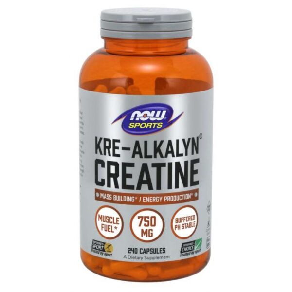 NOW Kre-Alkalyn Creatine cookies & cream