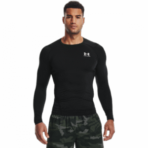 Under Armour Kompresné tričko HG Armour Comp LS Black  XXL