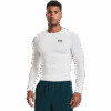 Under Armour Kompresné tričko HG Armour Comp LS White  XXL