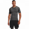 Under Armour Kompresné tričko HG Armour Comp SS Grey  S