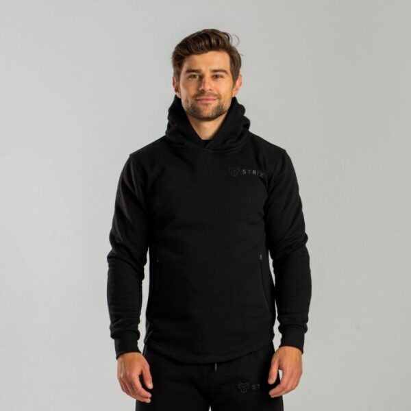 STRIX Mikina Essential Hoodie black  S