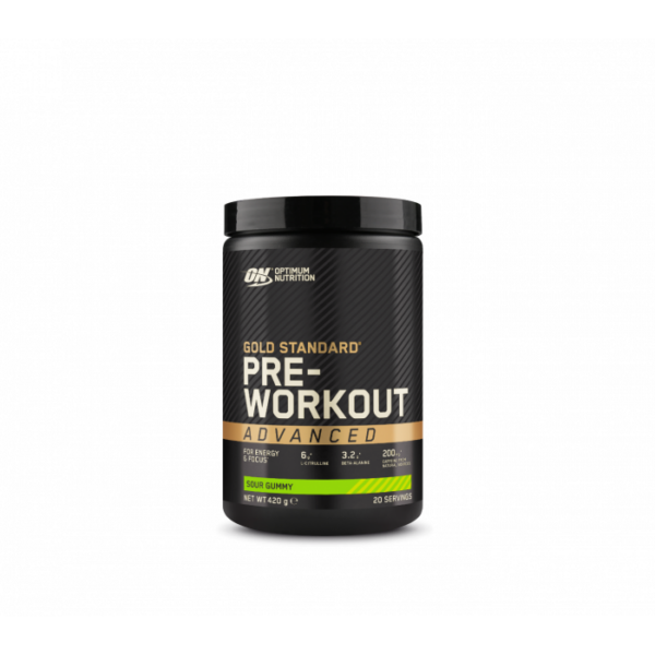 Optimum Nutrition PLATINUM Pre Workout modrá malina Optimum Nutrition PLATINUM Pre Workout modrá malina