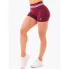 Ryderwear Dámske šortky Freestyle High Waisted Burgundy  LL