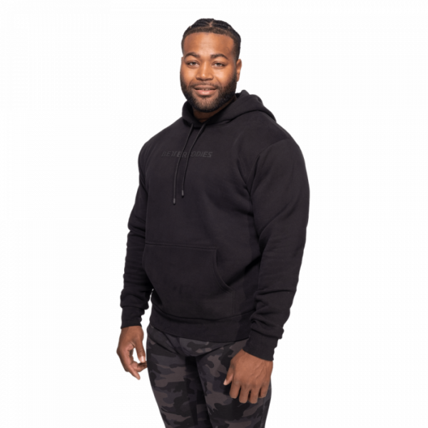 Better Bodies Logo Hoodie Black  M