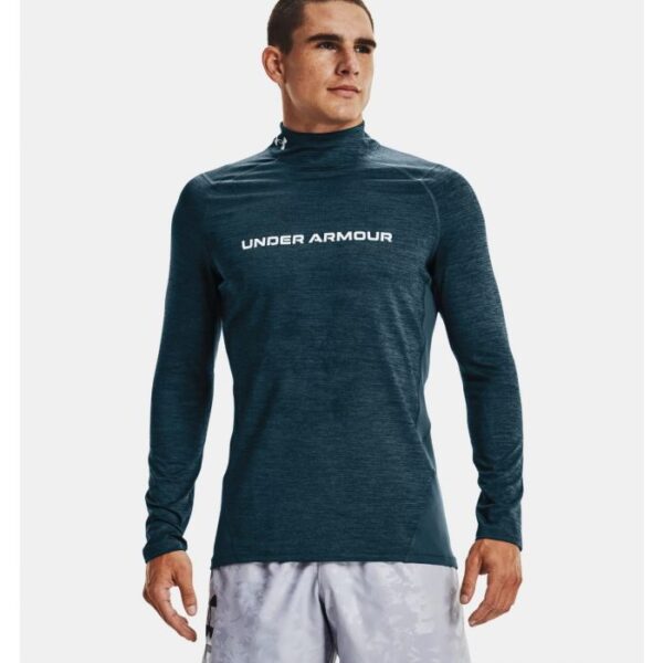 Under Armour Pánske tričko ColdGear Armour Fitted Twst Blue  S