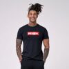 NEBBIA Pánske tričko Basic Black  L