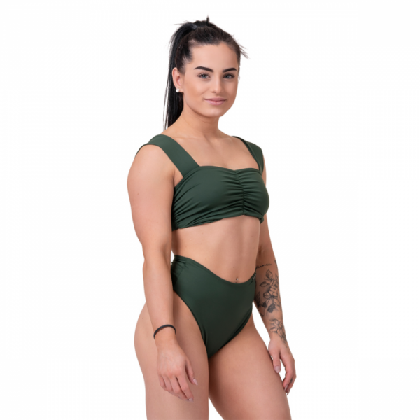 NEBBIA Miami Retro Bikini vrchný diel Green  M