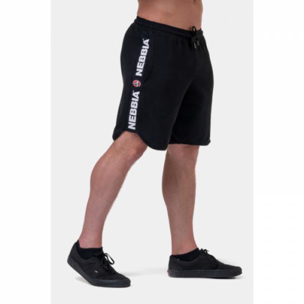 NEBBIA Pánske šortky Legend-approved Black  XL