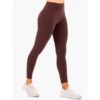 Ryderwear Dámske legíny s vreckami Reset High Waisted Chocolate  XS