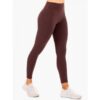 Ryderwear Dámske legíny s vreckami Reset High Waisted Chocolate  L