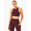 Ryderwear Športová podprsenka Reset High Impact Chocolate  XLXL