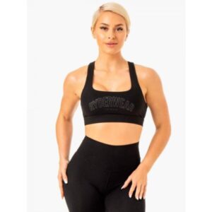 Ryderwear Športová podprsenka Knockout Racer Back Black  XL