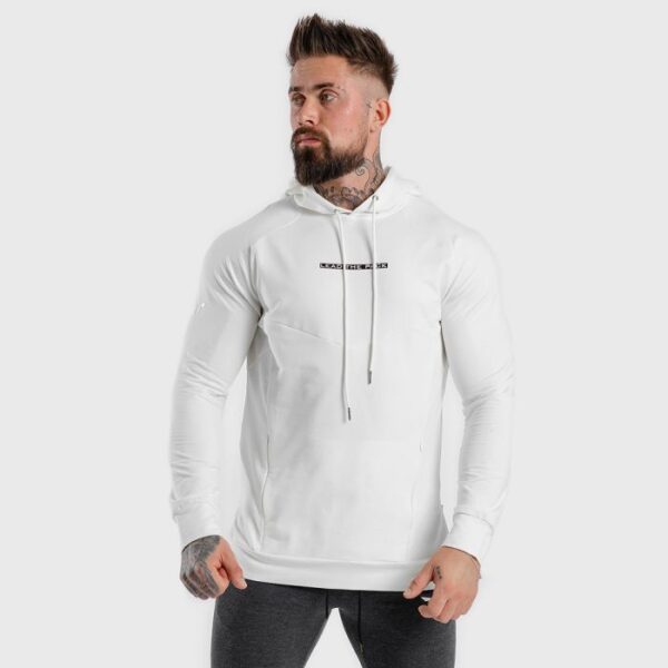 SQUATWOLF Mikina Statement Hoodie White  XXL