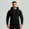 STRIX Mikina so zipsom Nova Black  LL