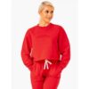 Ryderwear Dámska mikina Ultimate Fleece Red  M