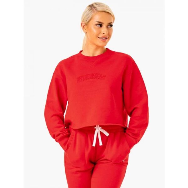 Ryderwear Dámska mikina Ultimate Fleece Red  M