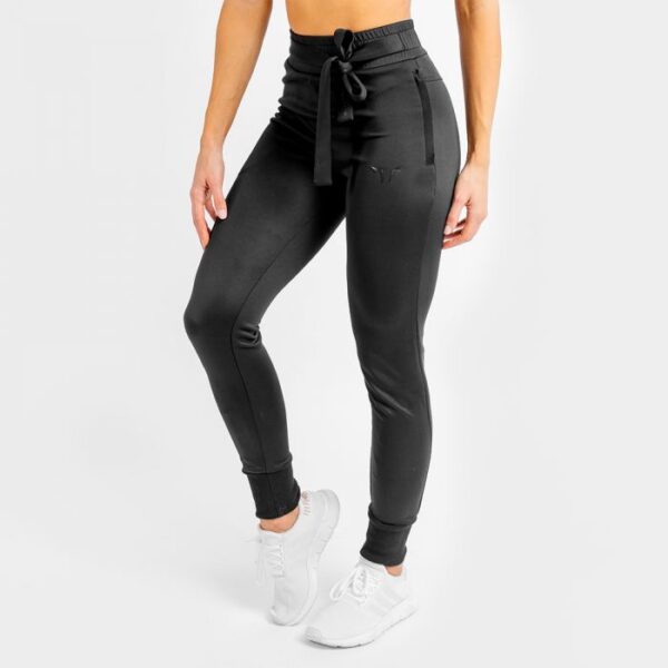 SQUATWOLF Dámske tepláky She Wolf Do Knot Black  XS