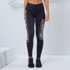 LABELLAMAFIA Dámske legíny Essential Black  S