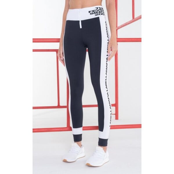 LABELLAMAFIA Dámske legíny Invicta Fever Black  M
