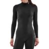 SKINS Dámske kompresné tričko Thermal Long Sleeve Series-3 Black  L