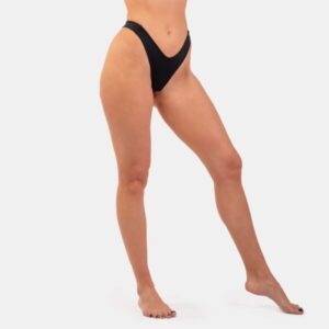 NEBBIA Classic High Cut Bikini spodný diel black  M