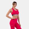 NEBBIA Športová podprsenka Medium Impact Cross Back Pink  S