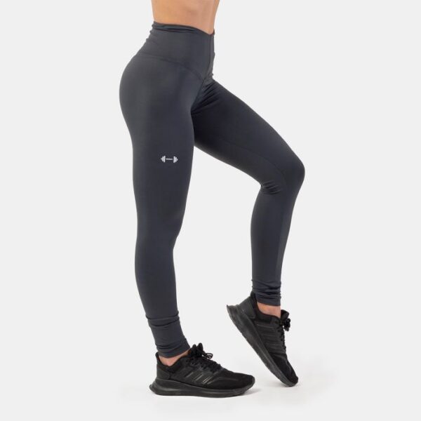 Dámske legíny Classic High Waist Performance Grey - NEBBIA  XS