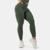 NEBBIA Dámske legíny Sporty Smart Pocket High-Waist Dark Green  M