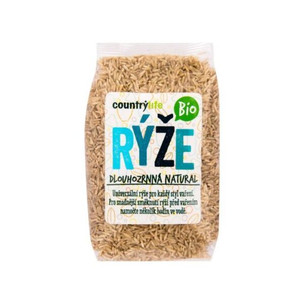 Country Life Bio Ryža dlhozrnná natural 14 x 500 g