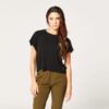 SQUATWOLF Dámske tričko Code Oversized Black  M