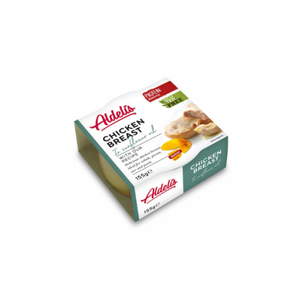 Aldelis Kuracie prsia v slnečnicovom oleji 12 x 155 g