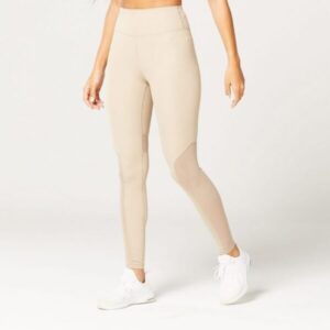 SQUATWOLF Dámske legíny Mesh Insert Cobblestone  XS