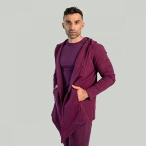 STRIX Kardigán Hoodie plum  LL