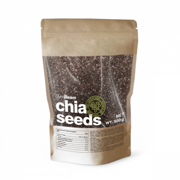 GymBeam Chia semienka 6 x 1000 g cookies & cream