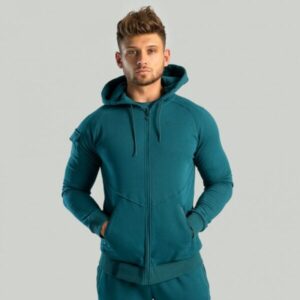STRIX Mikina so zipsom Nova Deep Teal  SS