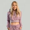 STRIX Dámska mikina Essential Cropped Hoodie Mauve  XSXS