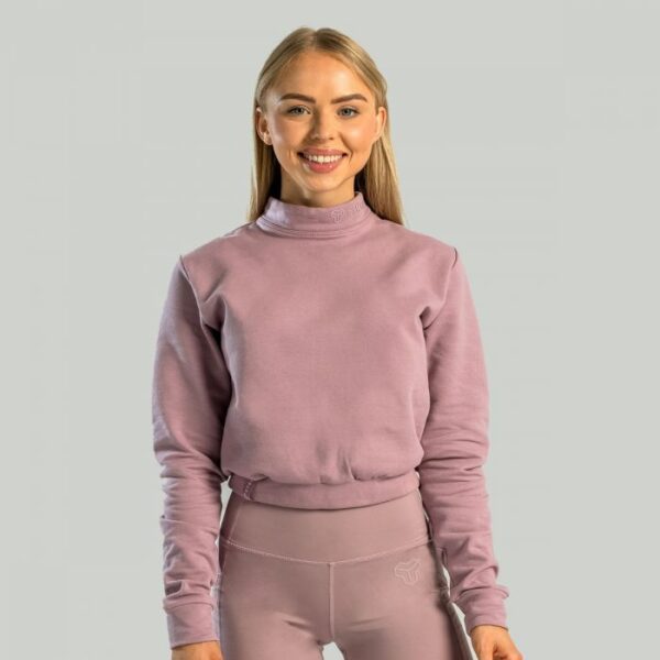 STRIX Dámska mikina Essential High-Neck Mauve  SS