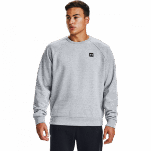 Under Armour Pánska mikina Rival Fleece Crew Grey  XSXS