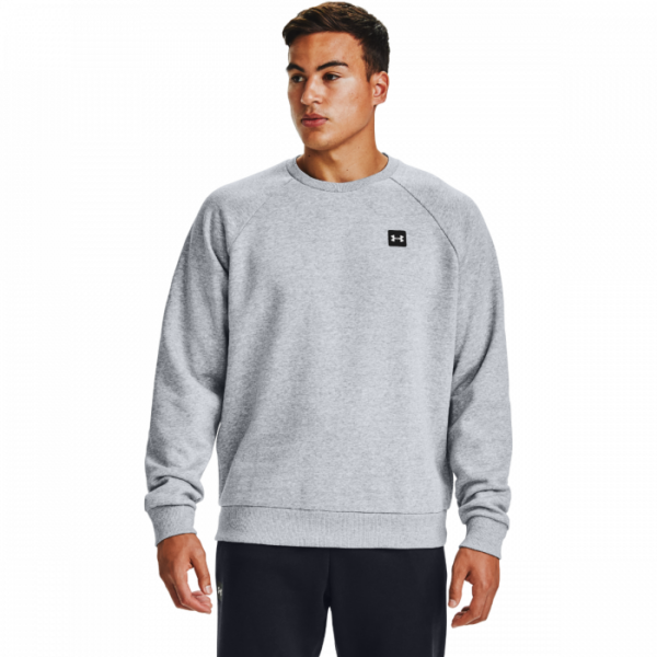 Under Armour Pánska mikina Rival Fleece Crew Grey  XSXS